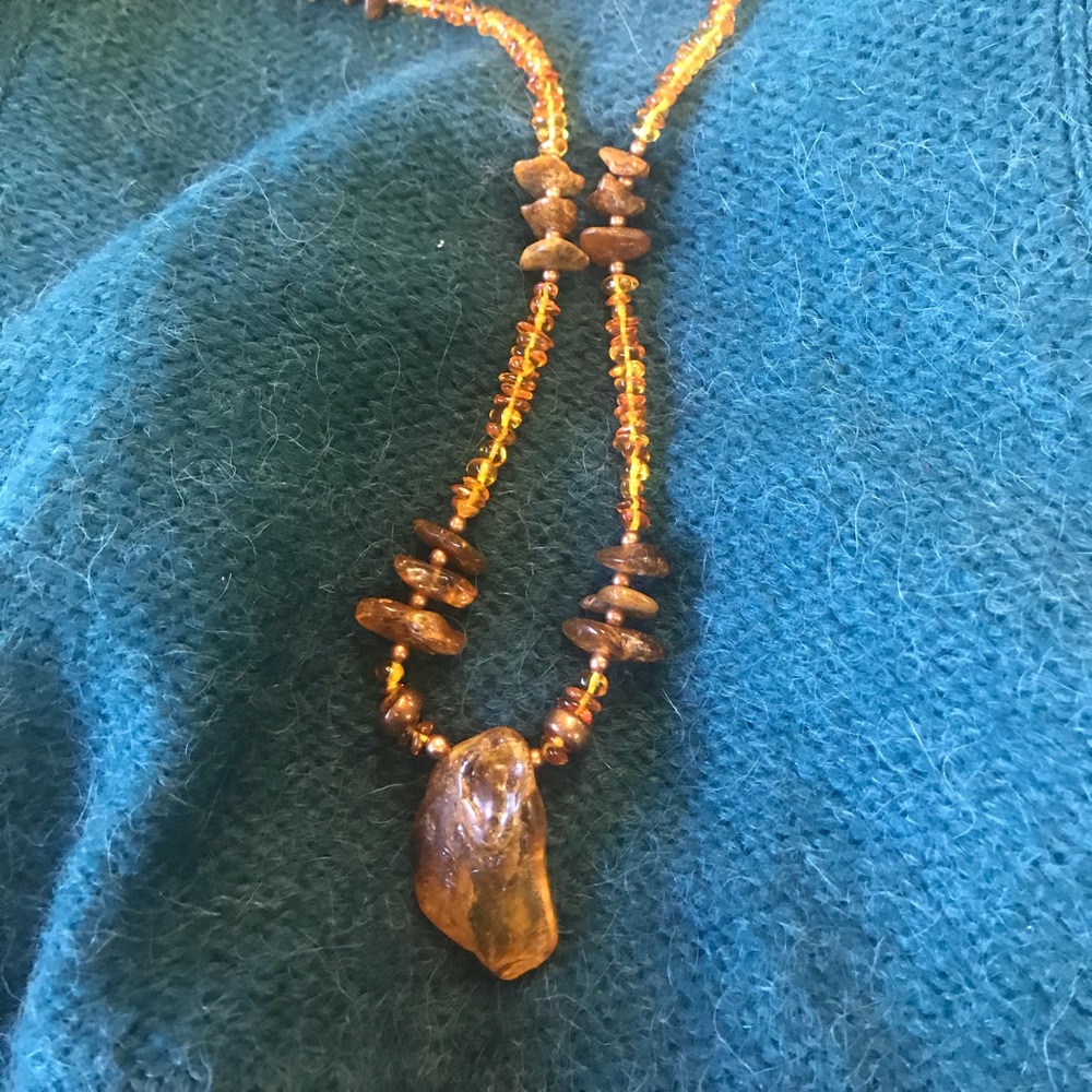 Amber necklace
